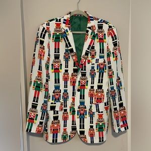Men’s Jacket Blazer Shinesty Brand Christmas Nutcrackers Design Size 42
